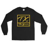 ThatXpression TX Active Fitness Yellow Logo Unisex Long Sleeve Shirt
