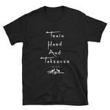 Two Fists Two Thumbs One Love Takeover Black T-Shirt(8)