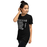 For I Am An Ambitious Passionate Exquisite Queen Self Affirmation T-Shirt