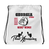 ThatXpression Fashion Designer His & Hers Athens Georgia Blackout Themed Home Team Super Fan Dress