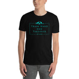ThatXpression Boxed Collection Teal Short-Sleeve Gym Workout Unisex T-Shirt