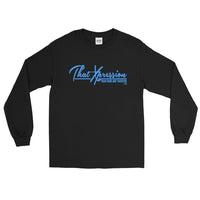 ThatXpression Takeover Active Gym Fitness Royal Logo Unisex Long Sleeve Shirt