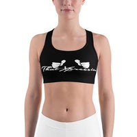 Women's Gym Fit or Casual Capri Leggings Black/White by ThatXpression - ThatXpression