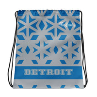 ThatXpression Fashion Fitness Diamond Detroit Drawstring Bag