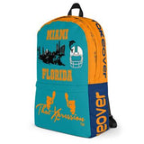 Miami Dolphins Theme Florida Drawstring Gym Fitness bag by Thatxpression - ThatXpression