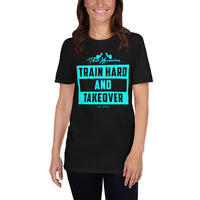 ThatXpression OMG Teal Toned Short-Sleeve Gym Workout Unisex T-Shirt