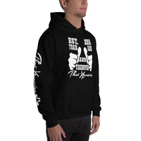 Train Hard And Takeover Ultimate 3 Print Sided Gym Workout Hoodie