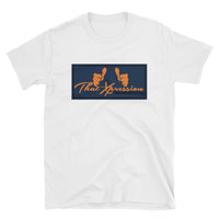 Alabama Auburn Tigers Themed Blue White Orange Unisex T-Shirt by ThatXpression - ThatXpression