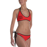 ThatXpression Fashion 2 - In - 1 Reversible Red Bikini