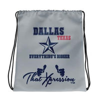 ThatXpression Fashion Fitness Dallas Texas Themed Gym Fitness Laptop Backpack