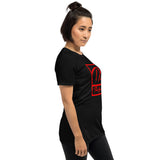 ThatXpression Fashion Fitness TX Red Gym Workout Short-Sleeve T-Shirt