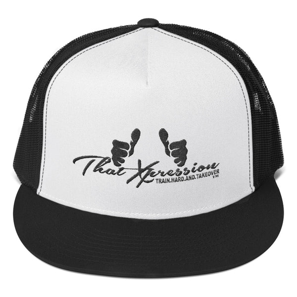 Train Hard And Takeover Gym Workout Trucker Cap by ThatXpression