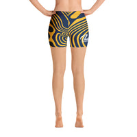 ThatXpression FashionDesigner Swirl Rams Themed Shorts