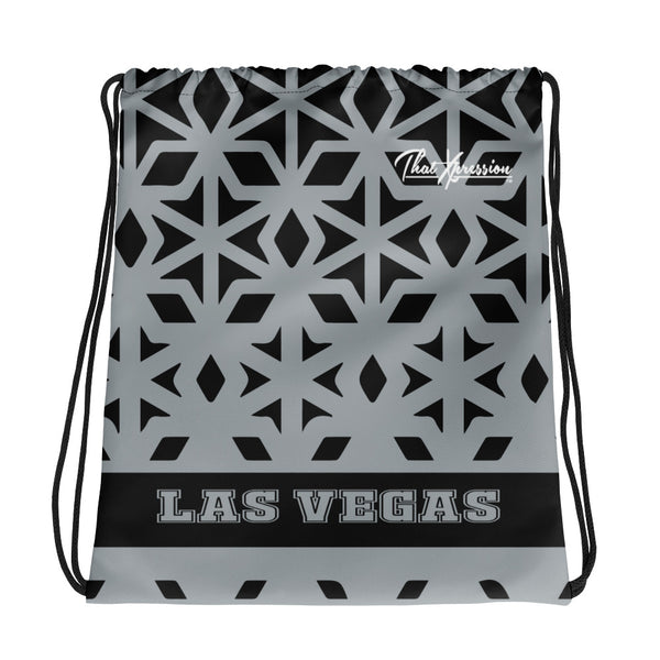 ThatXpression Fashion Fitness Diamond Las Vegas Drawstring Bag