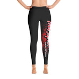 ThatXpression Fashion Fitness Train Hard And Takeover Gym Workout Yoga Leggings