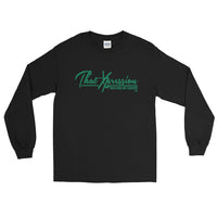 ThatXpression Takeover Active Gym Fitness Green Logo Unisex Long Sleeve Shirt