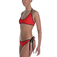 ThatXpression Fashion 2 - In - 1 Reversible Red Bikini