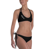 ThatXpression Fashion Bikini 2 - In - 1 Reversible Black Bikini