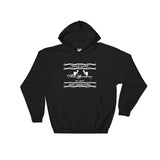 Unisex Est 2018 Gym Casual Hoodie #8 Navy Black By ThatXpression