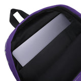 ThatXpression Fashion Fitness Train Hard And Takeover EST 2018 Purple Backpack Laptop Gym Bag