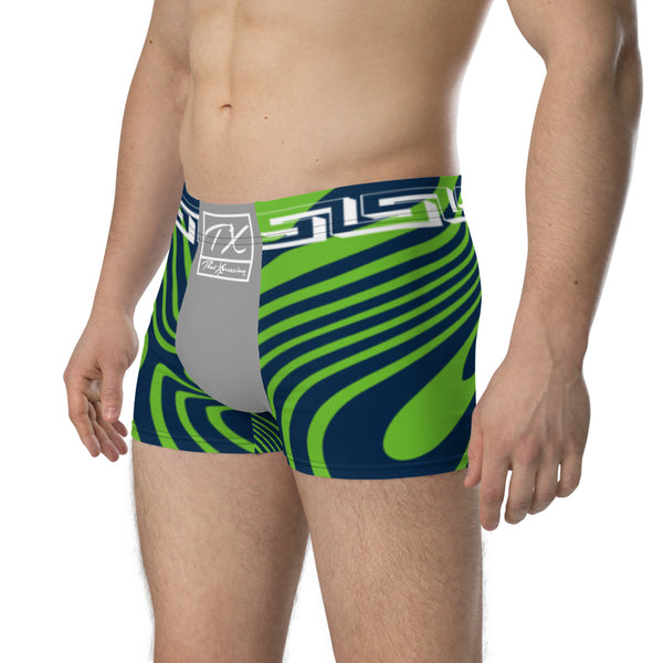 Seattle Themed Designer Gym Fit Boxer Briefs by ThatXpression
