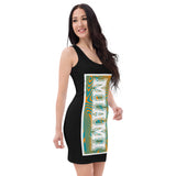 ThatXpression Designer Swirl His & Hers Miami Sports Themed Dress