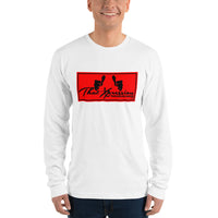 Unisex Casual Wear Long Sleeve-Red/Blk Brand by ThatXpression - ThatXpression