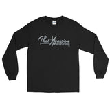 ThatXpression Takeover Active Gym Fitness Silver Logo Unisex Long Sleeve Shirt