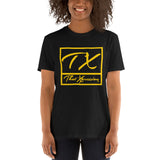 ThatXpression Fashion Fitness TX Yellow Gym Workout Short-Sleeve T-Shirt