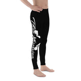 Men's Black Gym Cross Fitness Weight Training Leggings by ThatXpression