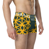 Green Bay Themed Designer Gym Fit Boxer Briefs by ThatXpression