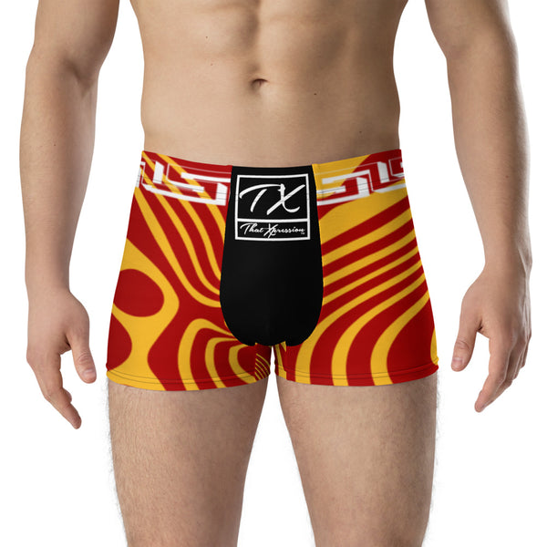 Colorful fashionable men's team sport color themed underwear briefs