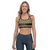 New Orleans Gym Fitness Yoga Sports Bra by ThatXpression