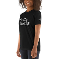Women's Hip Hop Urban Pretty Savage Short-Sleeve Unisex T-Shirt by ThatXpression
