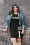 ThatXpression Home Team New Orleans Jersey Themed T-shirt dress