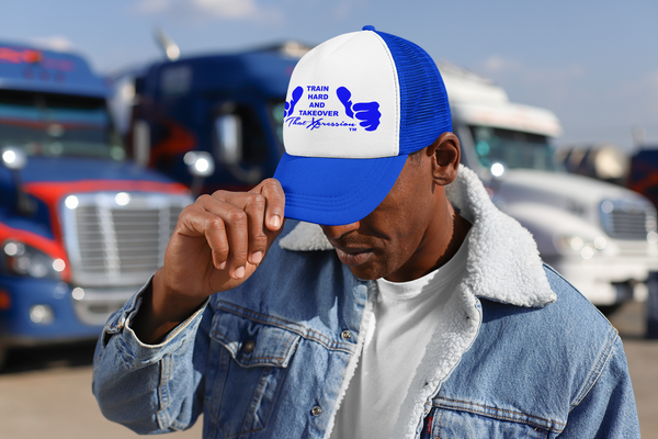 Workout top trucker hat
