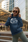 Unisex fashionable colorful gym fitness sports themed hoodie
