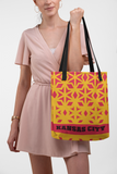 Colorful Fashionable tote bag perfect for the beach gym yogo casual use and more