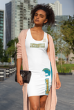 ThatXpression Home Team Jacksonville Jersey Themed Dress