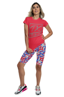 ThatXpression Fashion Athletic Fitness Yoga Detroit Themed Camo Shorts