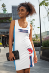 ThatXpression Home Team Tennessee Jersey Themed Dress