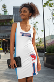 ThatXpression Home Team Tennessee Jersey Themed Dress