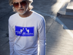 Unisex Train Hard And Takeover Long Sleeve Blue Logo T-Shirt by ThatXpression