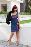 ThatXpression's Superfan Sports Themed Home Team Buffalo Fitted Dress
