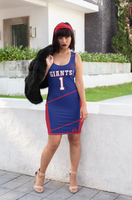 ThatXpression Fashion Giants Swag Themed Racerback Dress