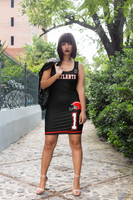 ThatXpression Fashion Fitness His & Hers Falcon Themed Super Fan Home Team Dress
