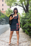ThatXpression Houston Sports Themed Super Fan Fitted Dress