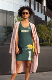 ThatXpression Home Team Green Bay Jersey Themed Dress