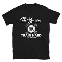 ThatXpression Fashion Fitness Train Hard Men's T-Shirt