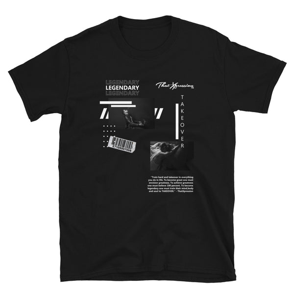 ThatXpression Fashion Single Print Volume 1 "LEGENDARY" Motivational Unisex T-Shirt
